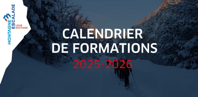 Le calendrier 2025-2026 de formations est disponible !