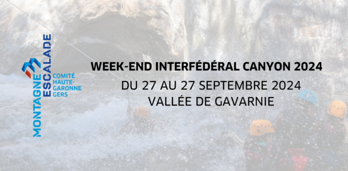 Week-end interfédéral Canyon (31) – Gavarnie