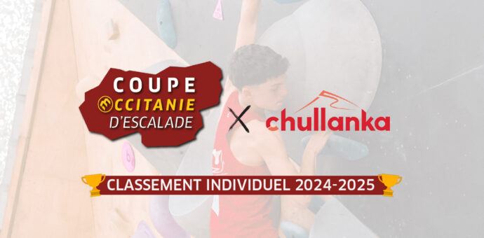Podiums individuels – Coupe Occitanie d’Escalade 2024/2025
