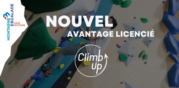 Nouvel Avantage licenciés – Climb’Up Nîmes !