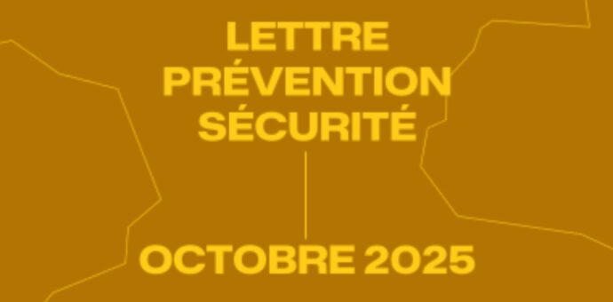 Lettre prévention sécurité – Bilan national accidentologie 2024/2025