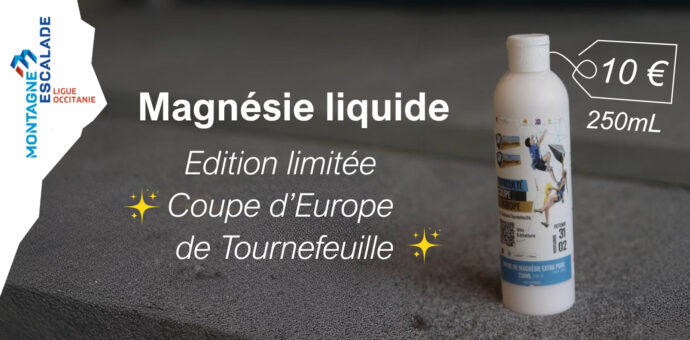 Vente Flash – Magnésie en édition limitée Coupe d’Europe !