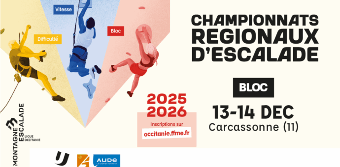 Championnats régionaux de bloc : inscriptions ouvertes !