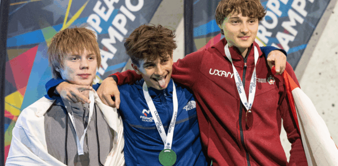 Deux podiums occitans aux Championnats d&rsquo;Europe jeunes de difficulté !