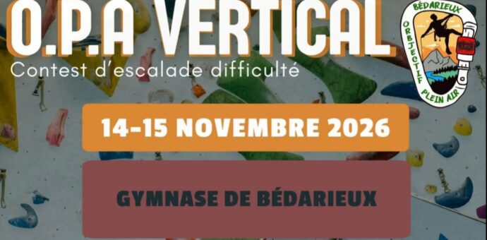 Contest de difficulté (34) – 14/15 novembre 2026