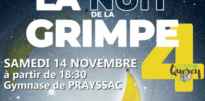 Nuit de la grimpe (46) – Samedi 14 novembre